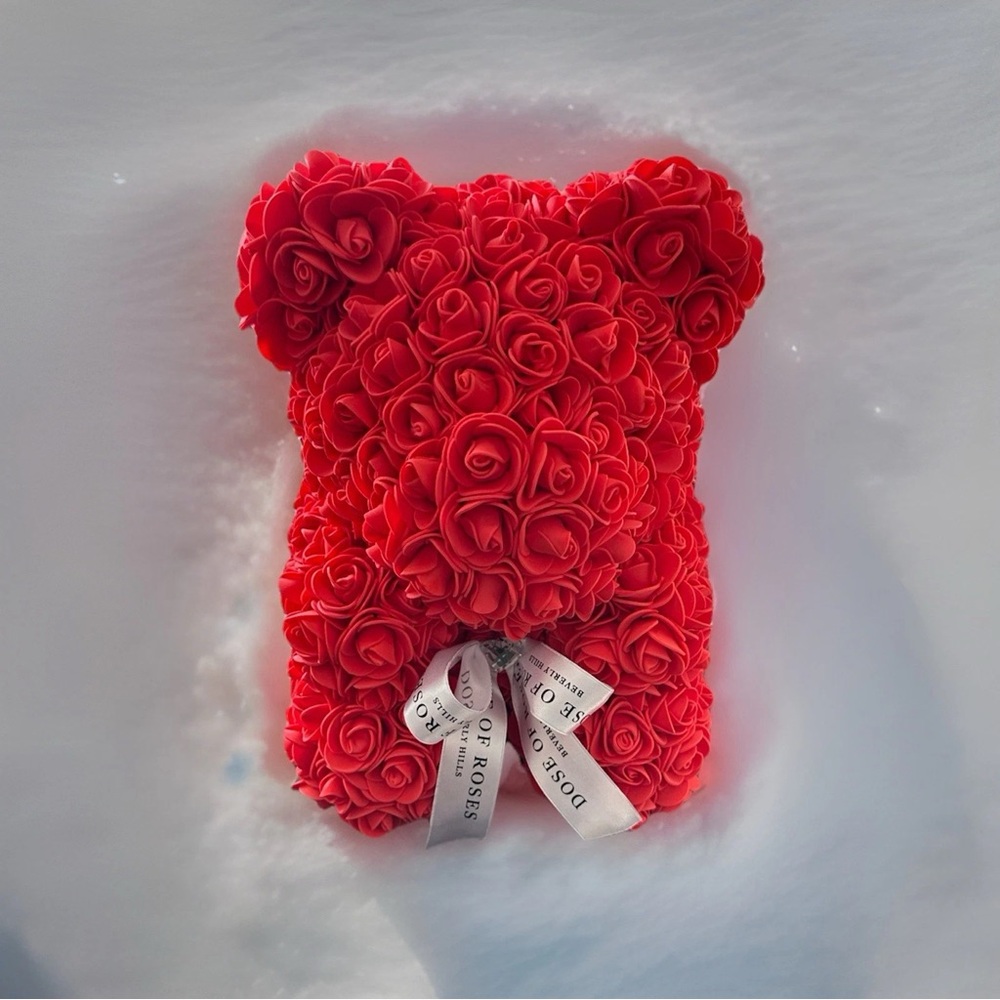 Dose of Roses Red Rose Bear 11" Luxury Forever
Roses Teddy Bear Valentine’s Gift
